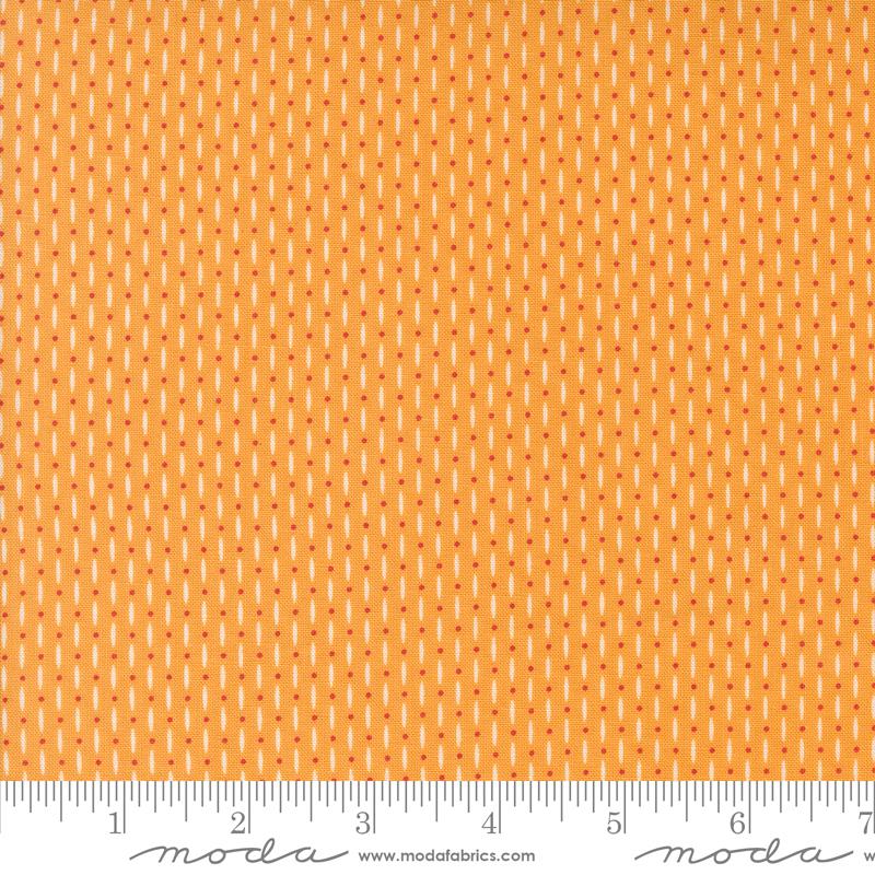 Raspberry Summer Beaded - Apricot - Quilt Fabric