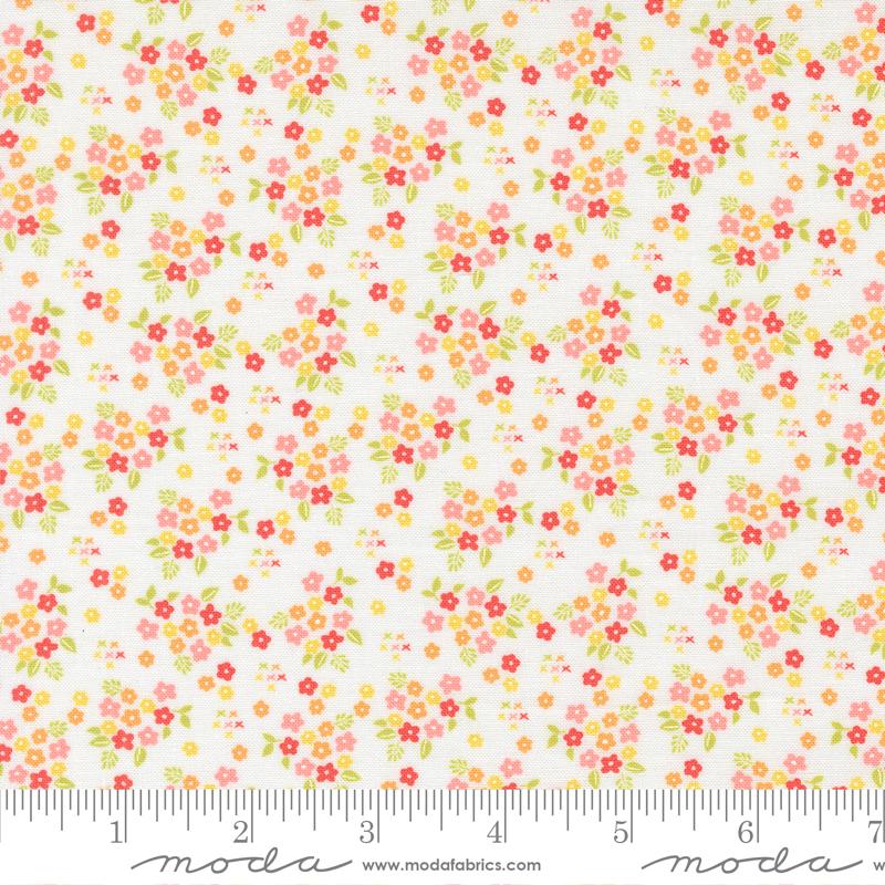 Delightfully Yours Posy Cloud - Quilt Fabric