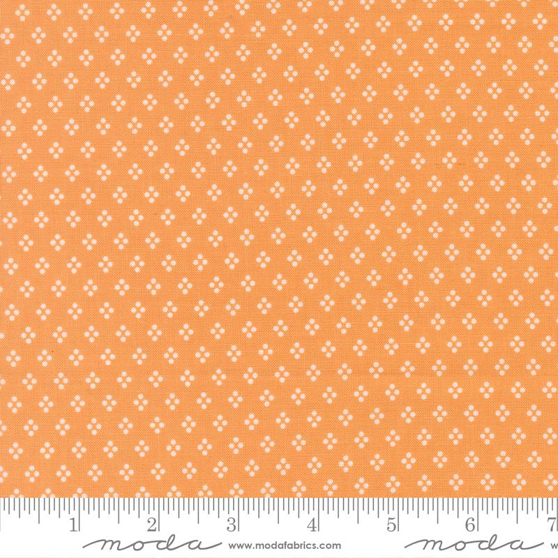 Delightfully Yours Dots Apricot - Quilt Fabric
