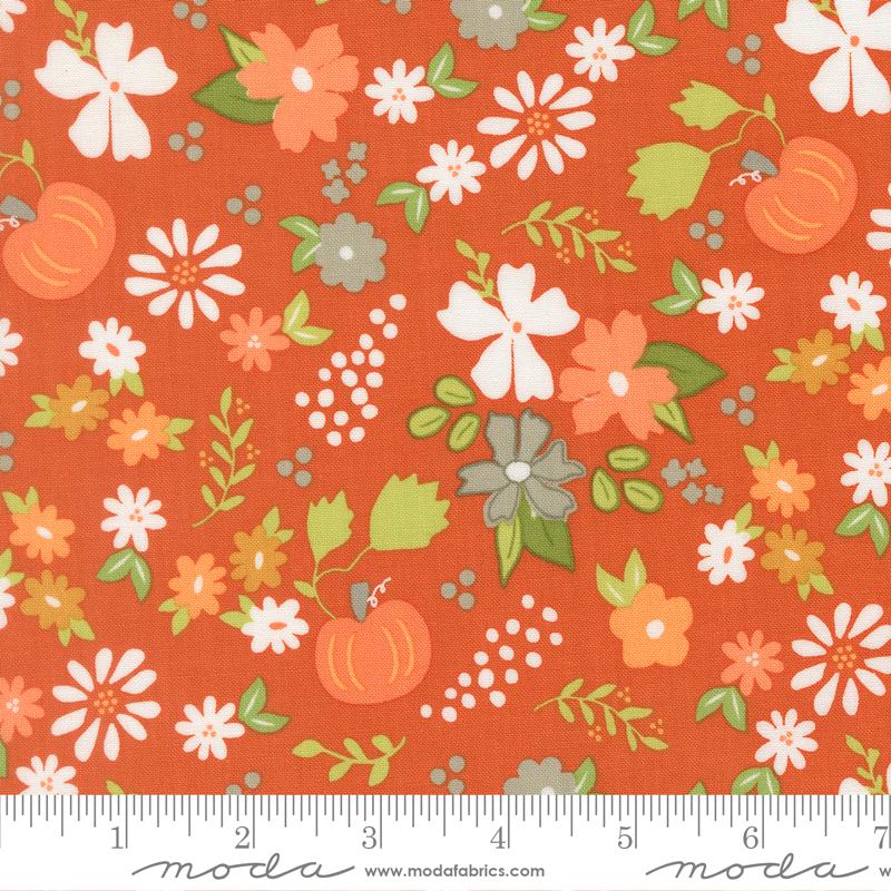 Birch and Willow Pumpkin Spice - Quilt Fabric