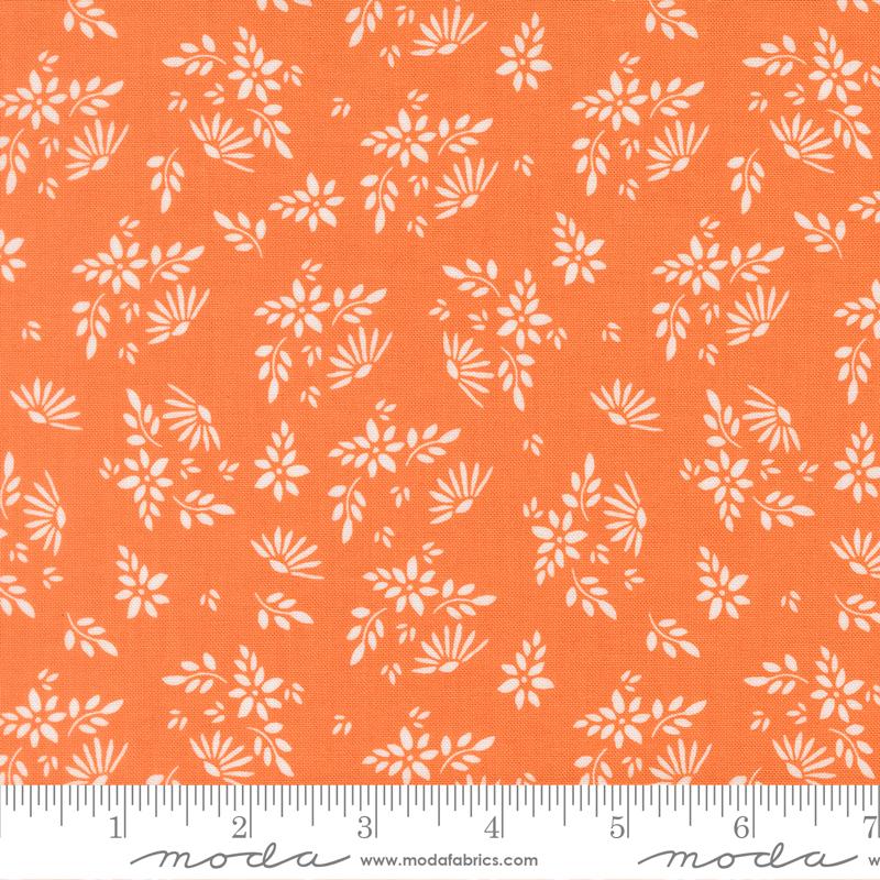 Birch and Willow Sprigs Pumpkin - Quilt Fabric