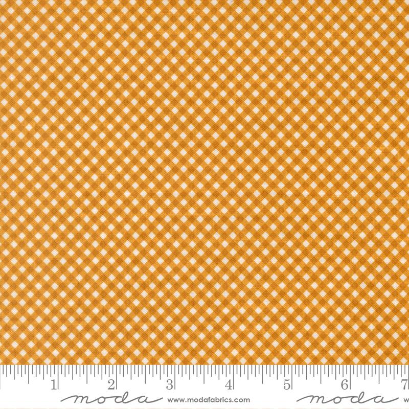 Birch and Willow Gingham Golden - Quilt Fabric