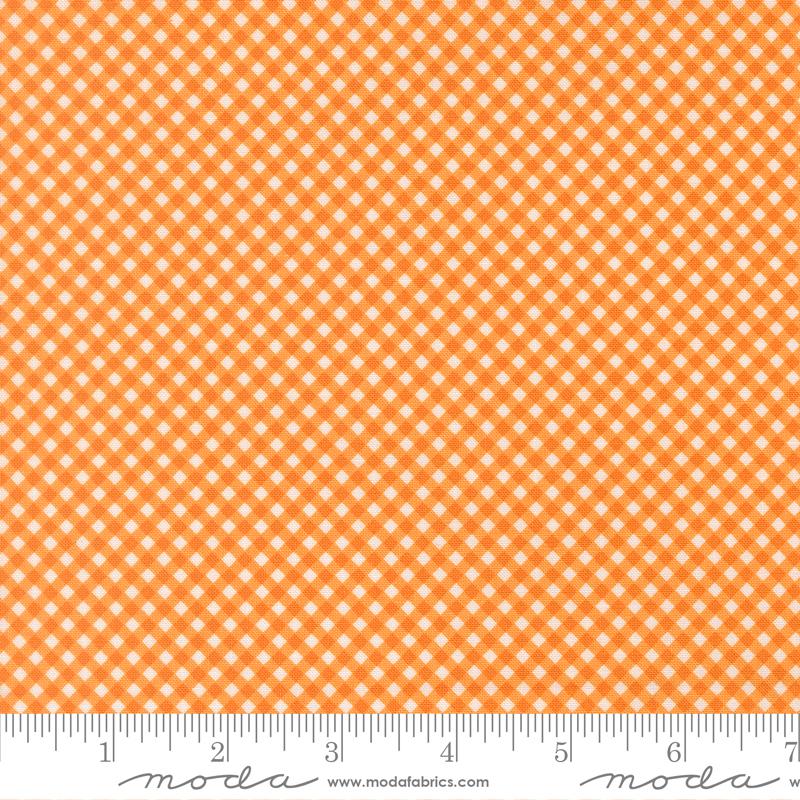 Birch and Willow Gingham Amber - Quilt Fabric