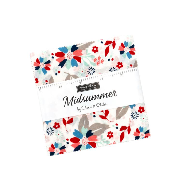 Midsummer - Charm Pack, zoomed in. Select this picture to zoom back out.
