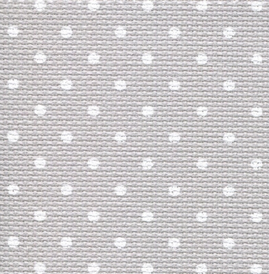 18 Count Grey/White Petite Point  Aida Fabric 10x18