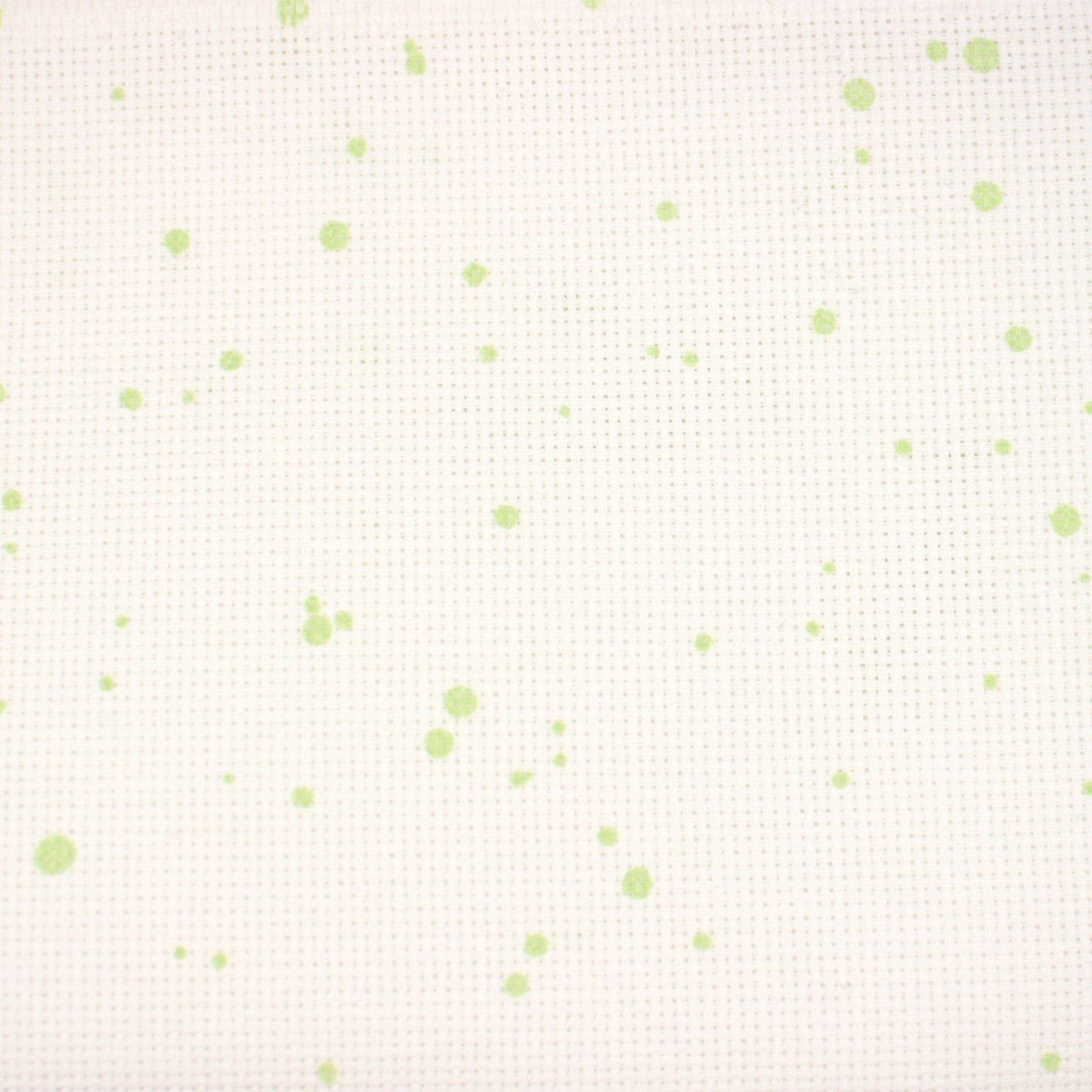 18 Count Light Green Aida Splash 10x18