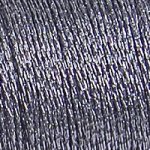 DMC Diamant Metallic Thread - 317 Anthracite Grey