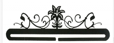 Lily Scroll Bell Pull Hanger