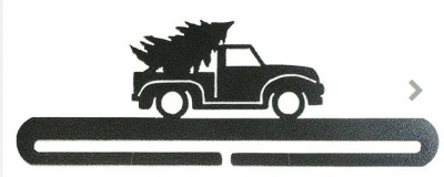 Christmas Truck Bell Pull Hanger 12"