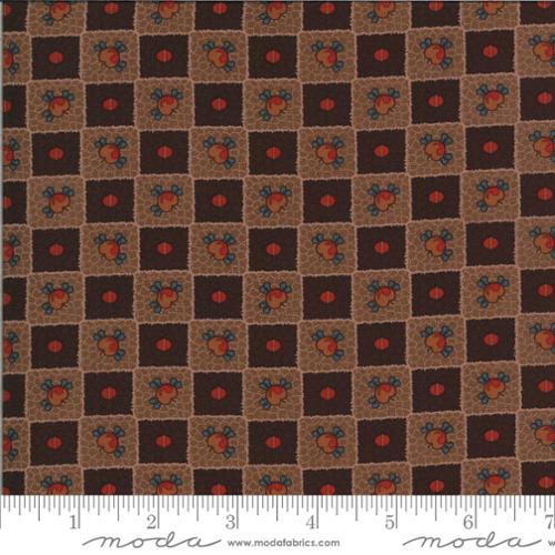 Yesterday Dark Brown - Quilt Fabric