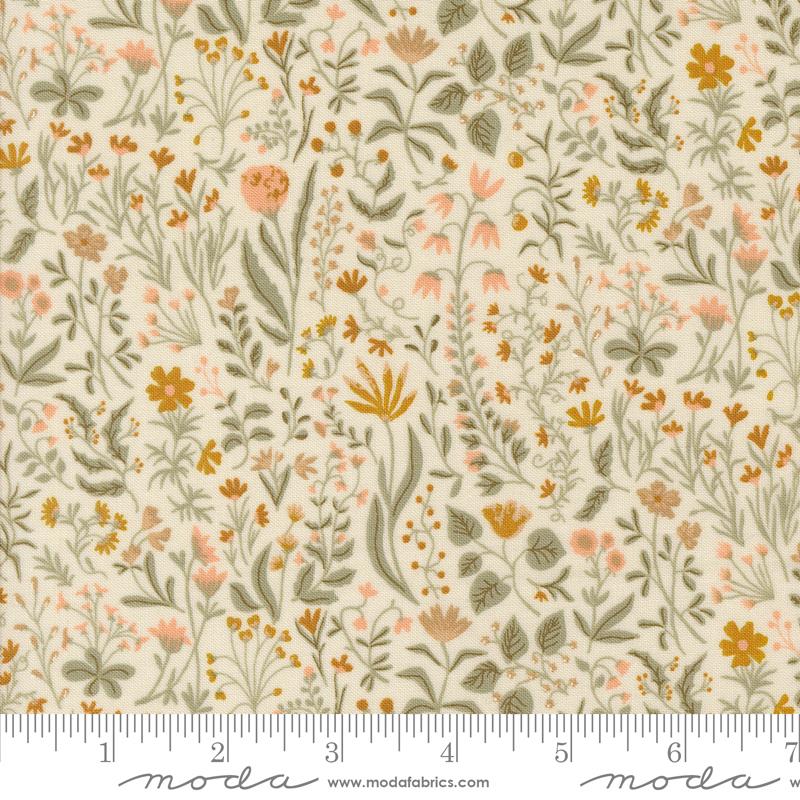Rainier Meadow Eggshell - Quilt Fabric