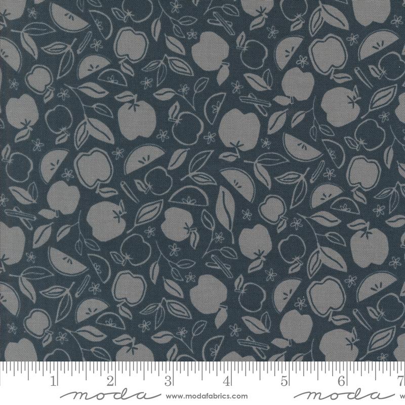 Rainier Apples Deep Sea - Quilt Fabric