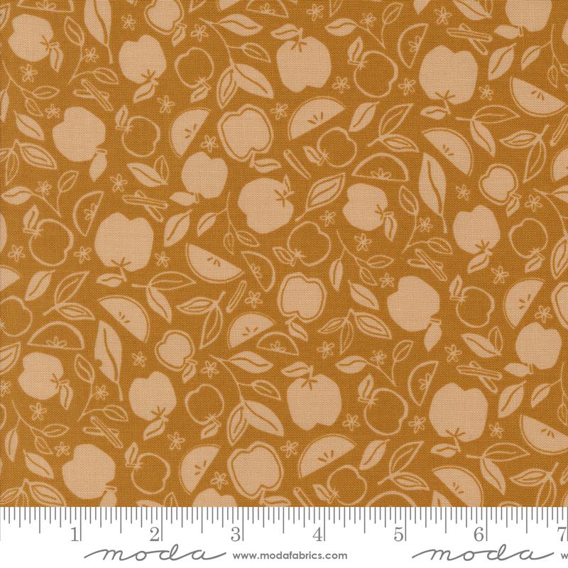 Rainier Apples Caramel - Quilt Fabric