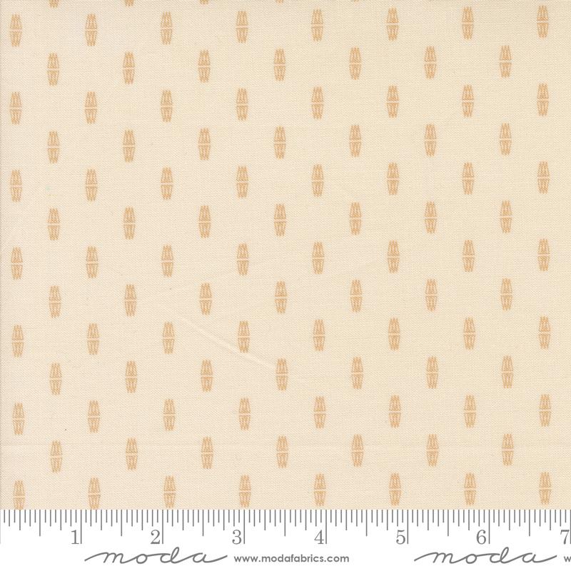 Rainier Dashes Eggshell - Quilt Fabric