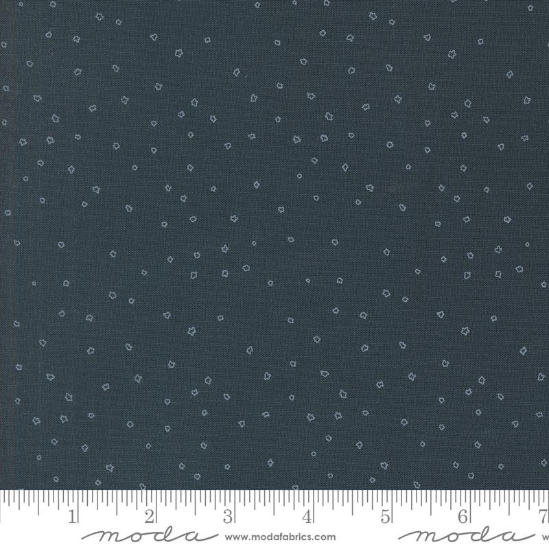 Rainier Dots Deep Sea - Quilt Fabric