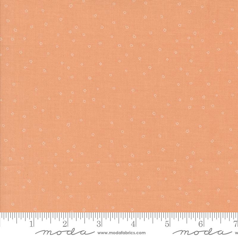 Rainier Dots Peach - Quilt Fabric