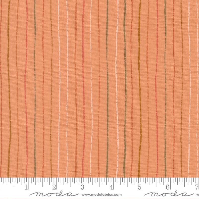 Peachy Stripes Peach - Quilt Fabric
