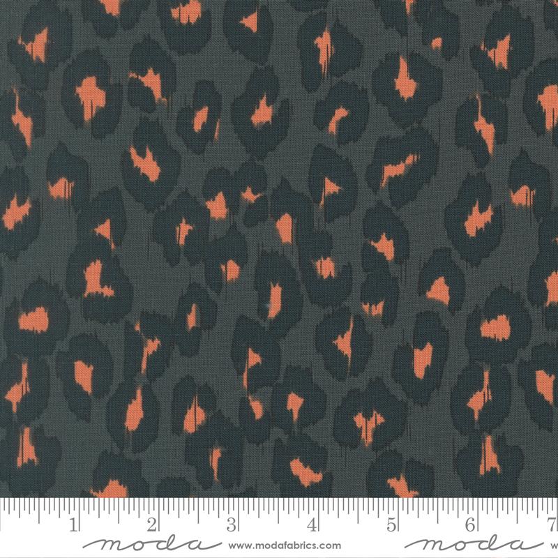 Sunlit Ruins Leopard Dusk - Quilt Fabric