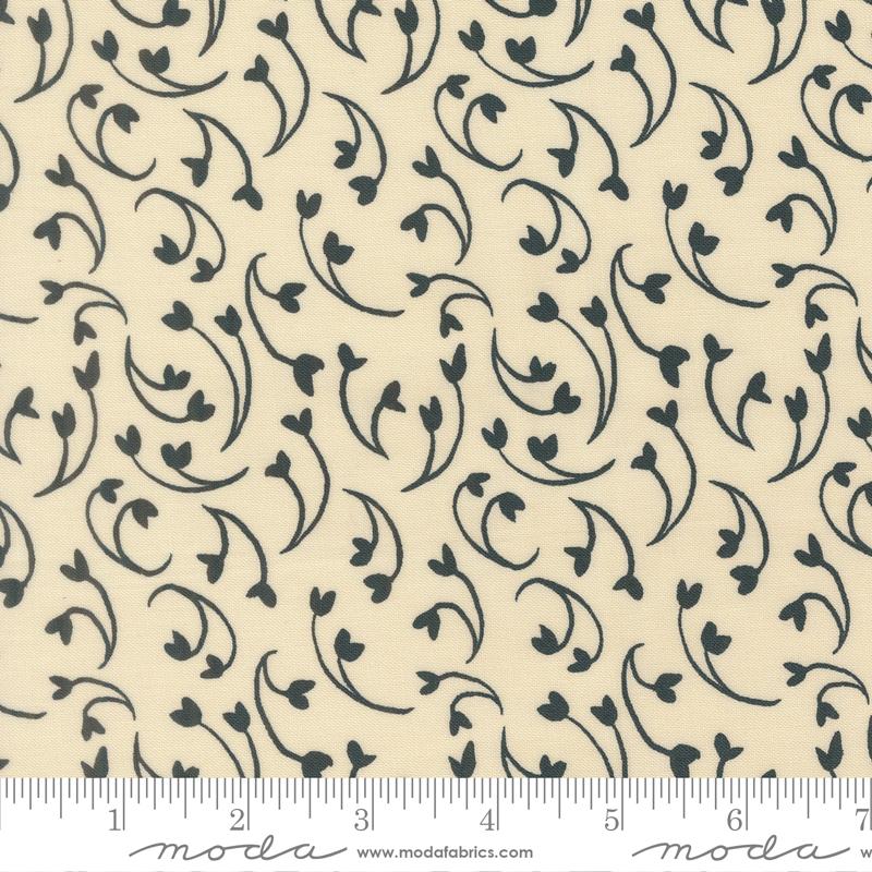 Sunlit Ruins Floral Cream - Quilt Fabric
