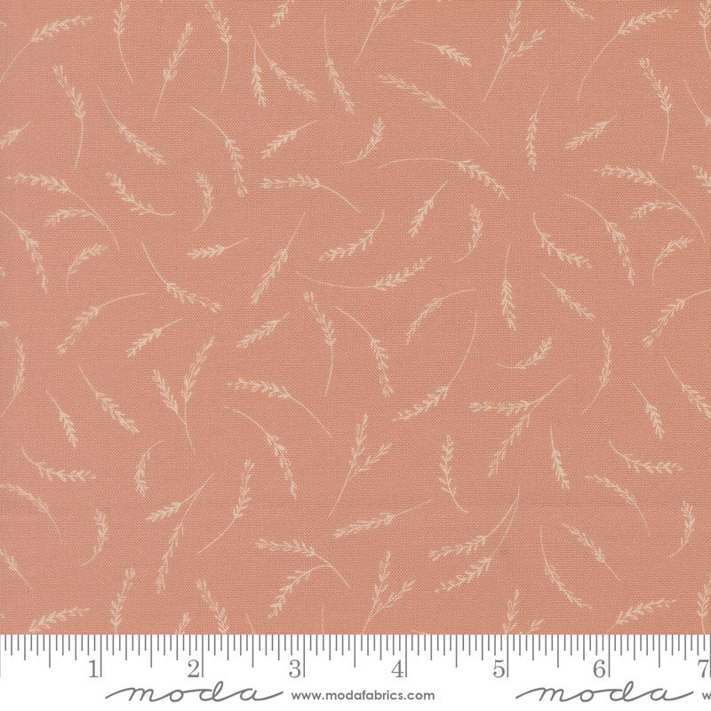 Midnight Fleur Sprig Petal - Quilt Fabric, zoomed in. Select this picture to zoom back out.