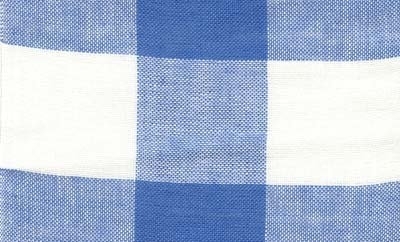 24 Count Ant White/Med Blue Woven Linen Banding 8.3x36