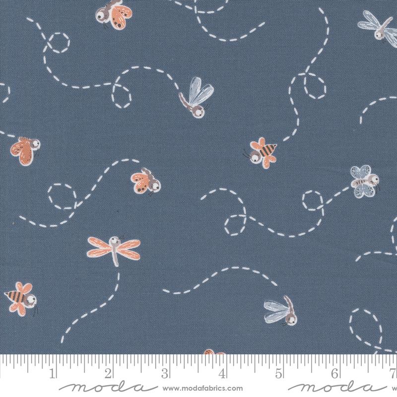 Chirp Fly High Twilight - Quilt Fabric