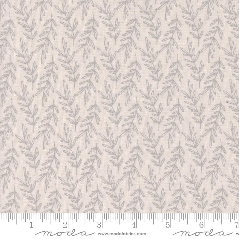 Chirp Leaf Me Here Cloud - Quilt Fabric