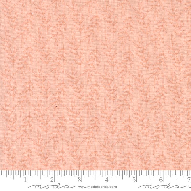 Chirp Leaf Me Here Sunrise - Quilt Fabric