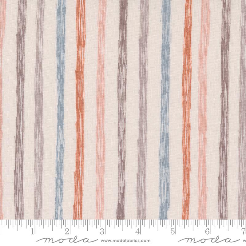 Chirp Just Stripes Cloud - Quilt Fabric