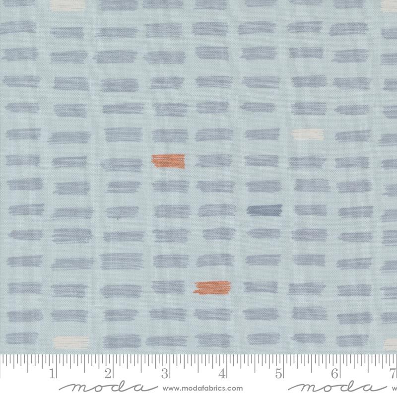 Chirp Birds Eye View Sky - Quilt Fabric