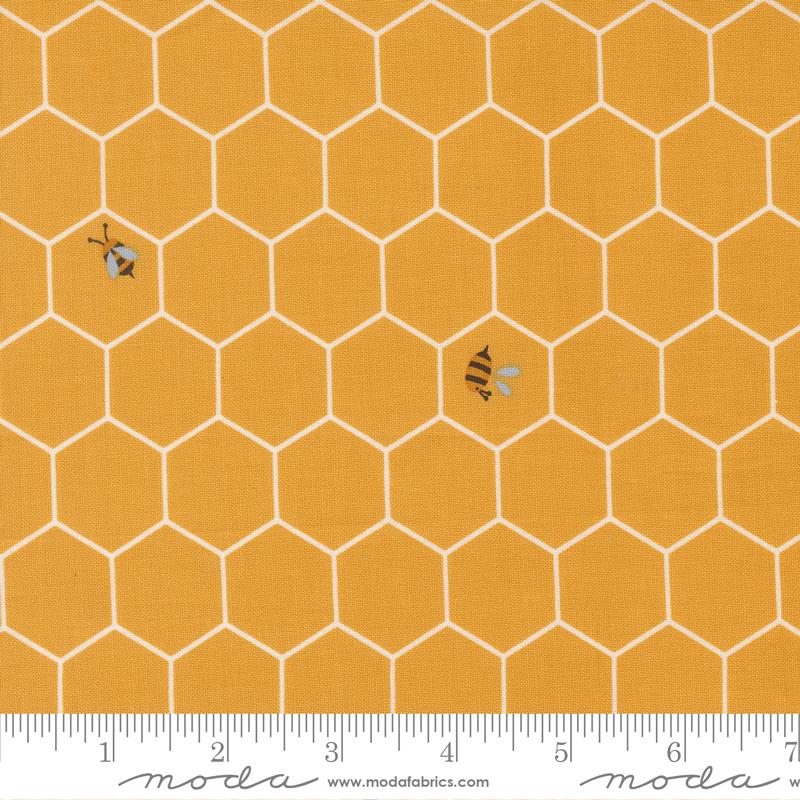 Blossoms And Blooms Bee Sunshine - Quilt Fabric