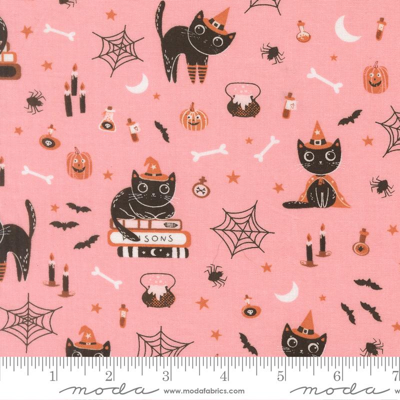 Purrs and Boos Cat Candy - Quilt Fabric