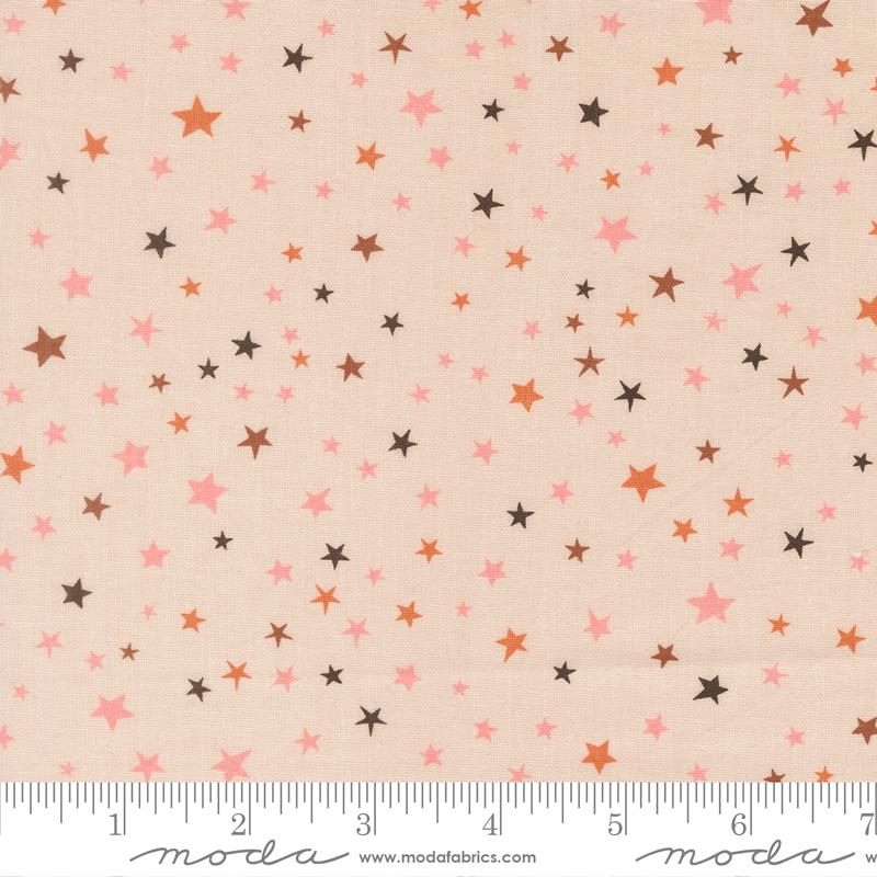 Purrs and Boos Stars Moonbeam - Quilt Fabric