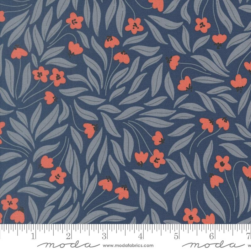 Natures Sketchbook Blossom Twilight - Quilt Fabric