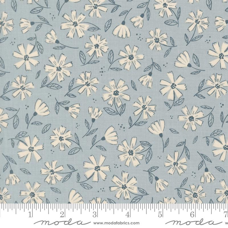 Natures Sketchbook Flower Sky - Quilt Fabric