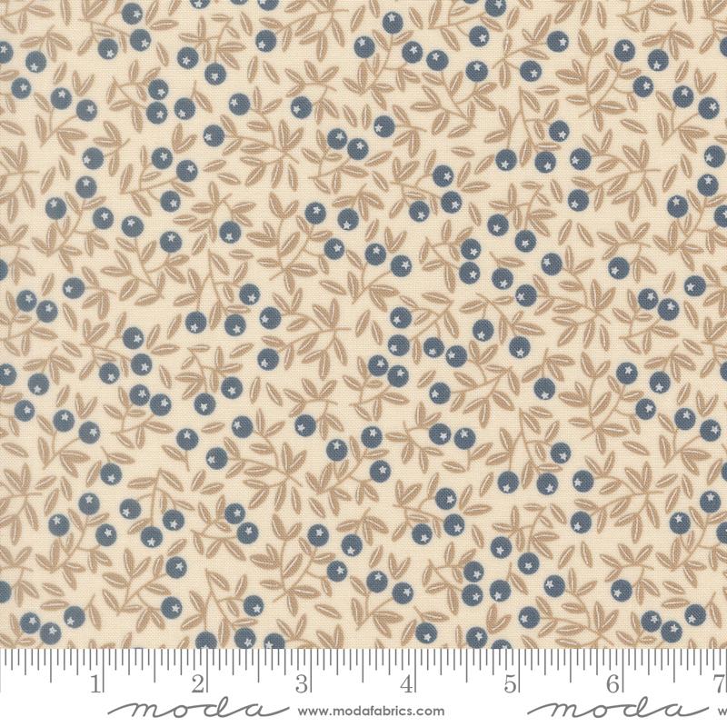 Natures Sketchbook Blueberry Pearl - Quilt Fabric