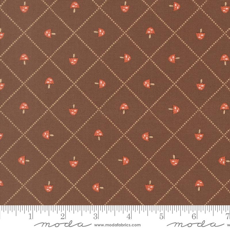 Natures Sketchbook Checkered Bark - Quilt Fabric