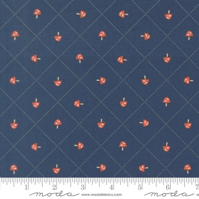 Natures Sketchbook Checkered Twilight - Quilt Fabric