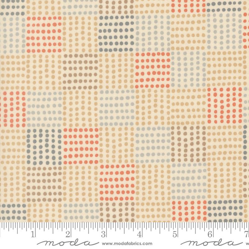 Natures Sketchbook Dotted Pearl - Quilt Fabric