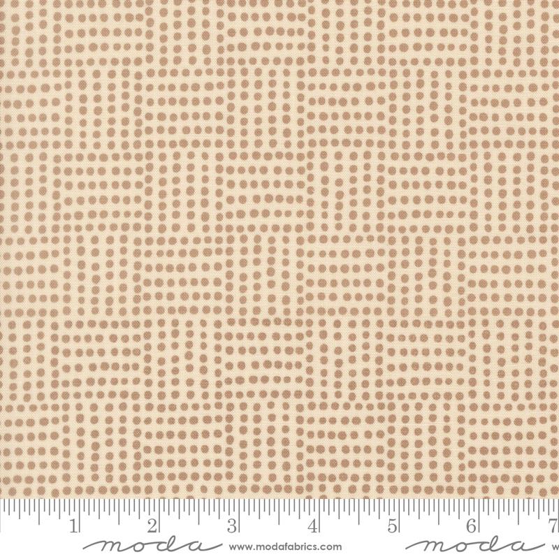 Natures Sketchbook Dotted Pearl Pebble - Quilt Fabric