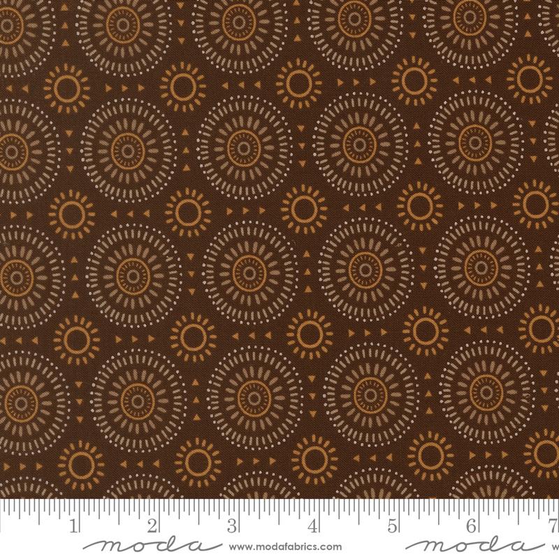 Wildly Cute Safari Mosaic Soil - Quilt Fabric, zoomed in. Select this picture to zoom back out.