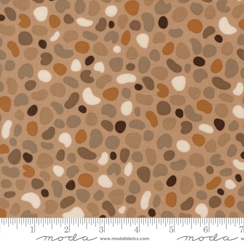 Wildly Cute Safari Stone Tan - Quilt Fabric, zoomed in. Select this picture to zoom back out.