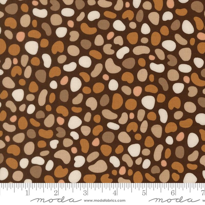 Wildly Cute Safari Stone Soil - Quilt Fabric, zoomed in. Select this picture to zoom back out.