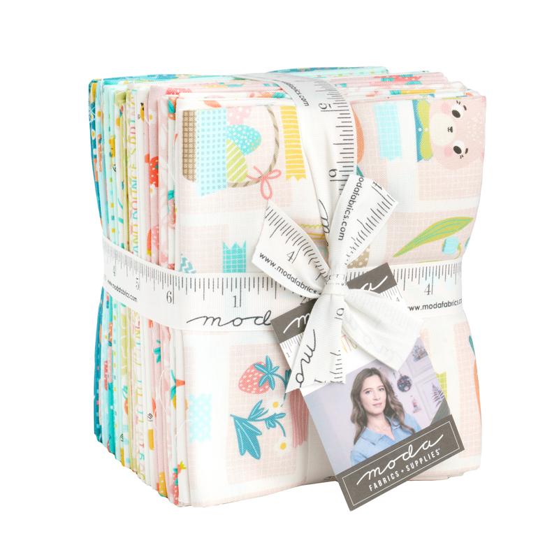 Hop Into Spring - Fat Quarter Bundle, zoomed in. Select this picture to zoom back out.
