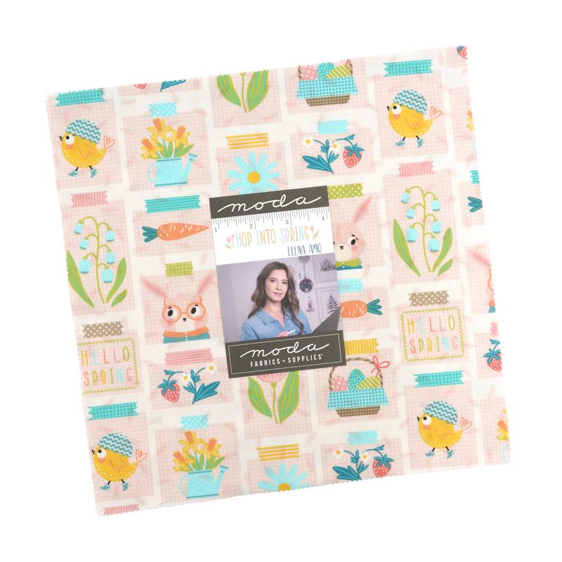Hop Into Spring - Layer Cake, zoomed in. Select this picture to zoom back out.