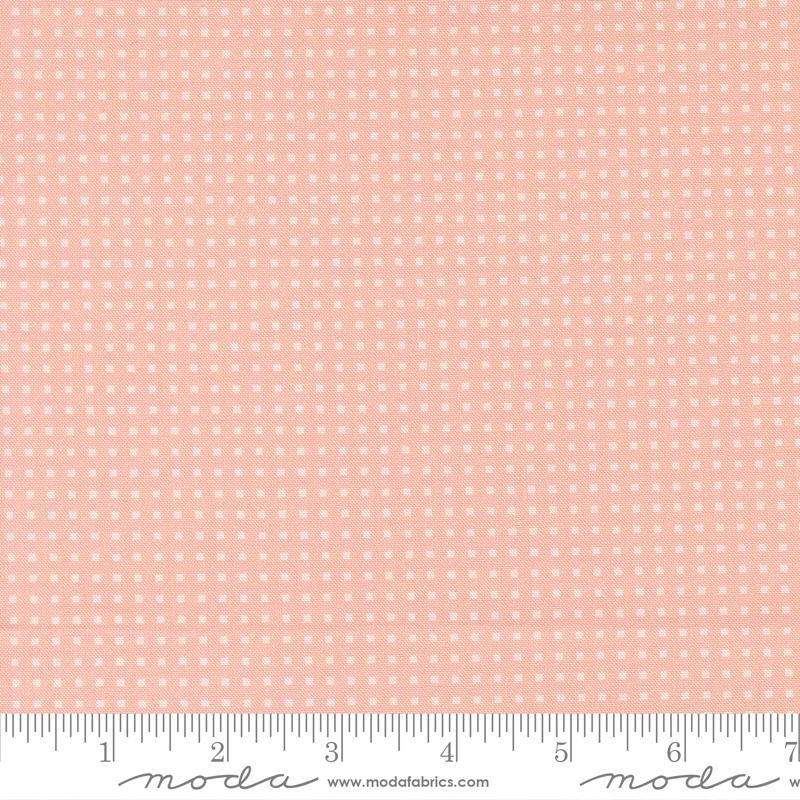 Hop Into Spring Squares Petal - Quilt Fabric, zoomed in. Select this picture to zoom back out.