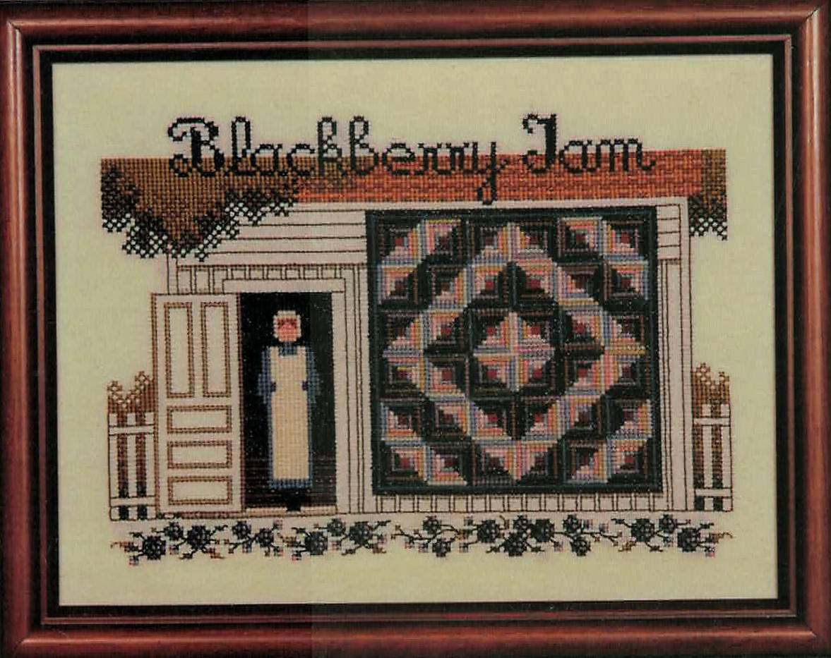 Blackberry Jam - Cross Stitch Pattern