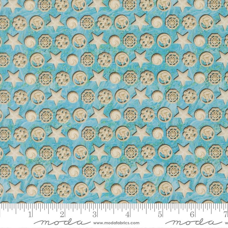Saltwater Stars Surf - Quilt Fabric