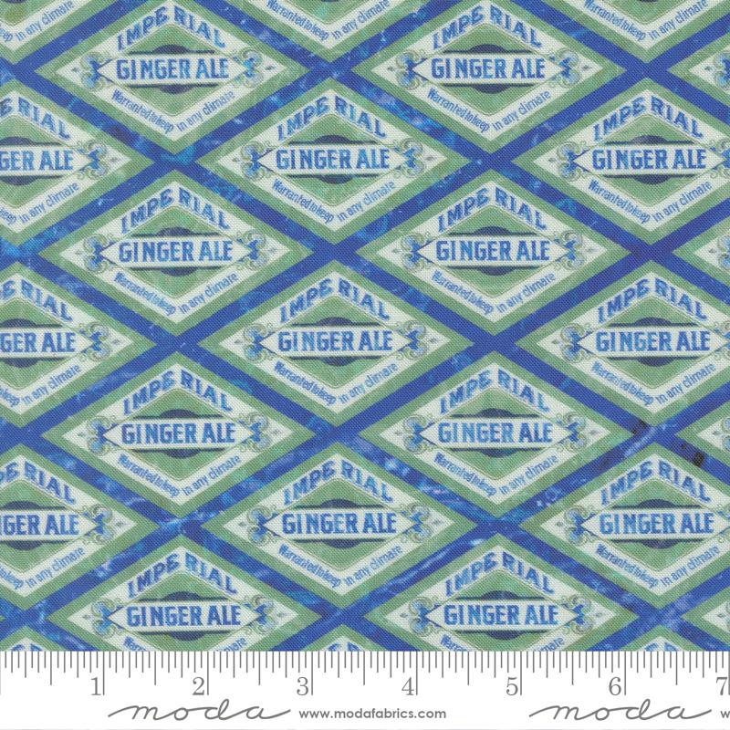Saltwater Label Ocean - Quilt Fabric