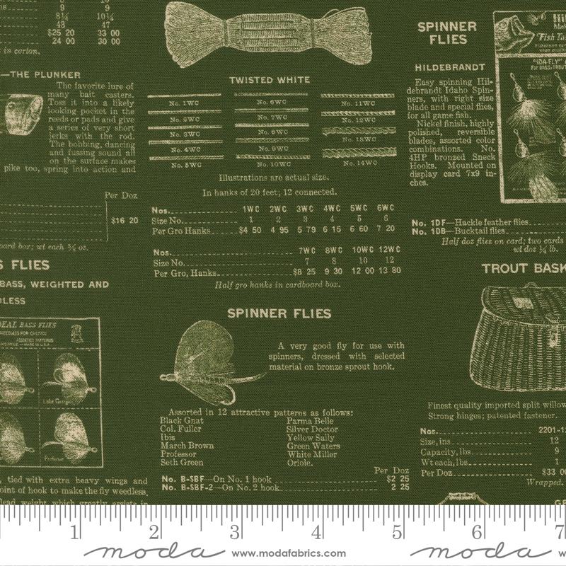 Paper Trails Text Grass - Quilt Fabric, zoomed in. Select this picture to zoom back out.
